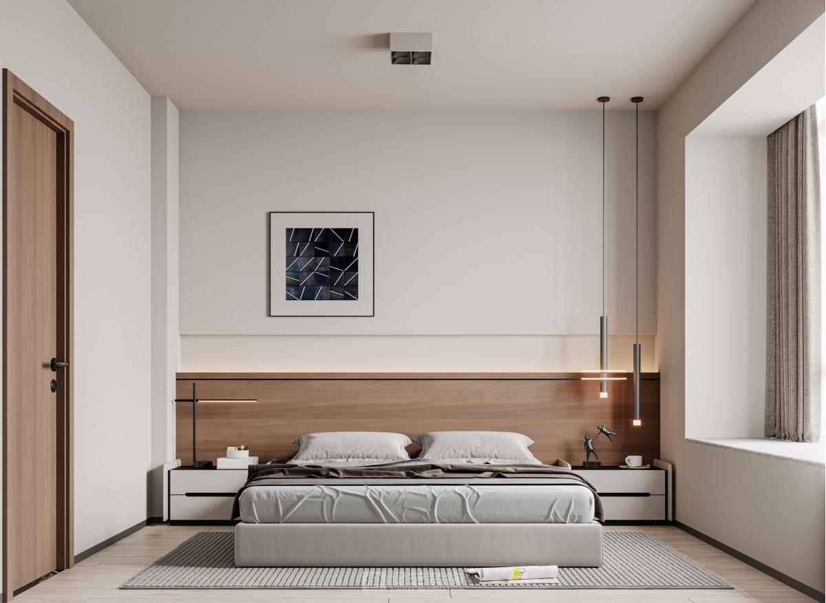 挑空復(fù)式｜干凈的家主打的就是溫柔和舒適