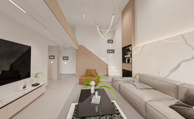 現(xiàn)代復(fù)式三房